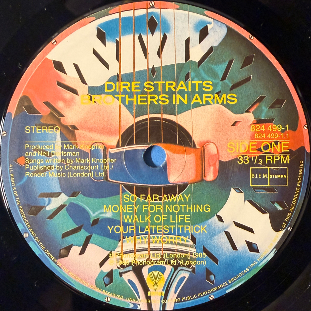 Dire Straits - Brothers In Arms (Европа 1985г.)