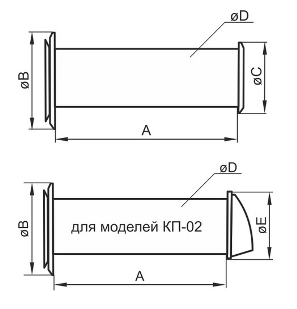 Клапан приточный КП D100 фильтр G3 ВП АПП КФВ L1м ERA