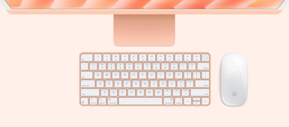 Моноблок Apple iMac 24" M4 (2024) 10CPU 10GPU 16/256GB Orange