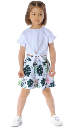 Комплект трикотажный для девочки 3-6 лет Fleur de Vie