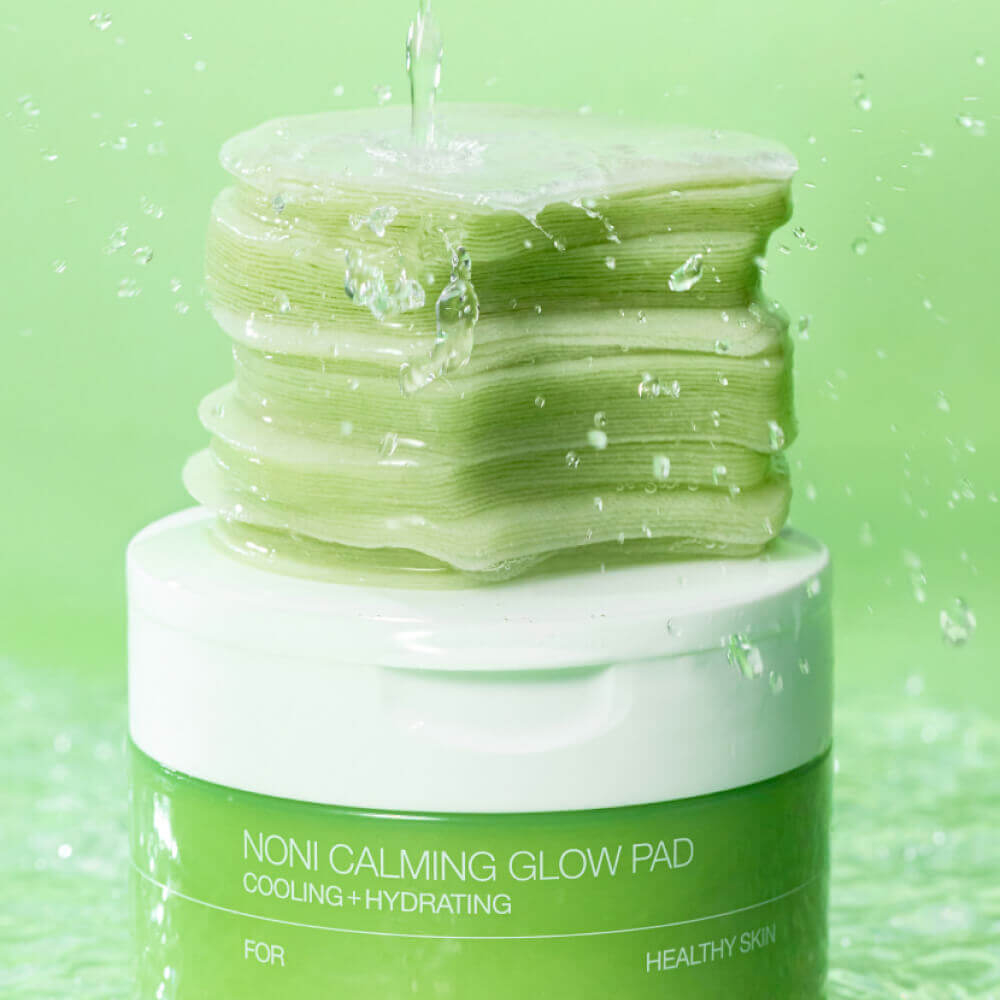 Celimax The Real Noni Calming Glow Pad успокаивающие тонер-диски с экстрактом нони
