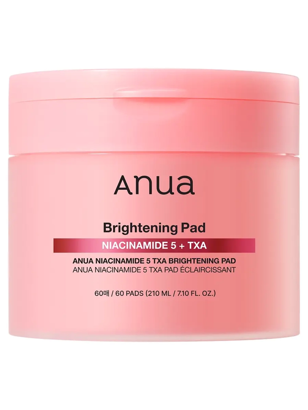 Anua Осветляющие пэды с 5% ниацинамида и транексамовой кислотой Niacinamide 5 TXA Brightening Pad 60 шт