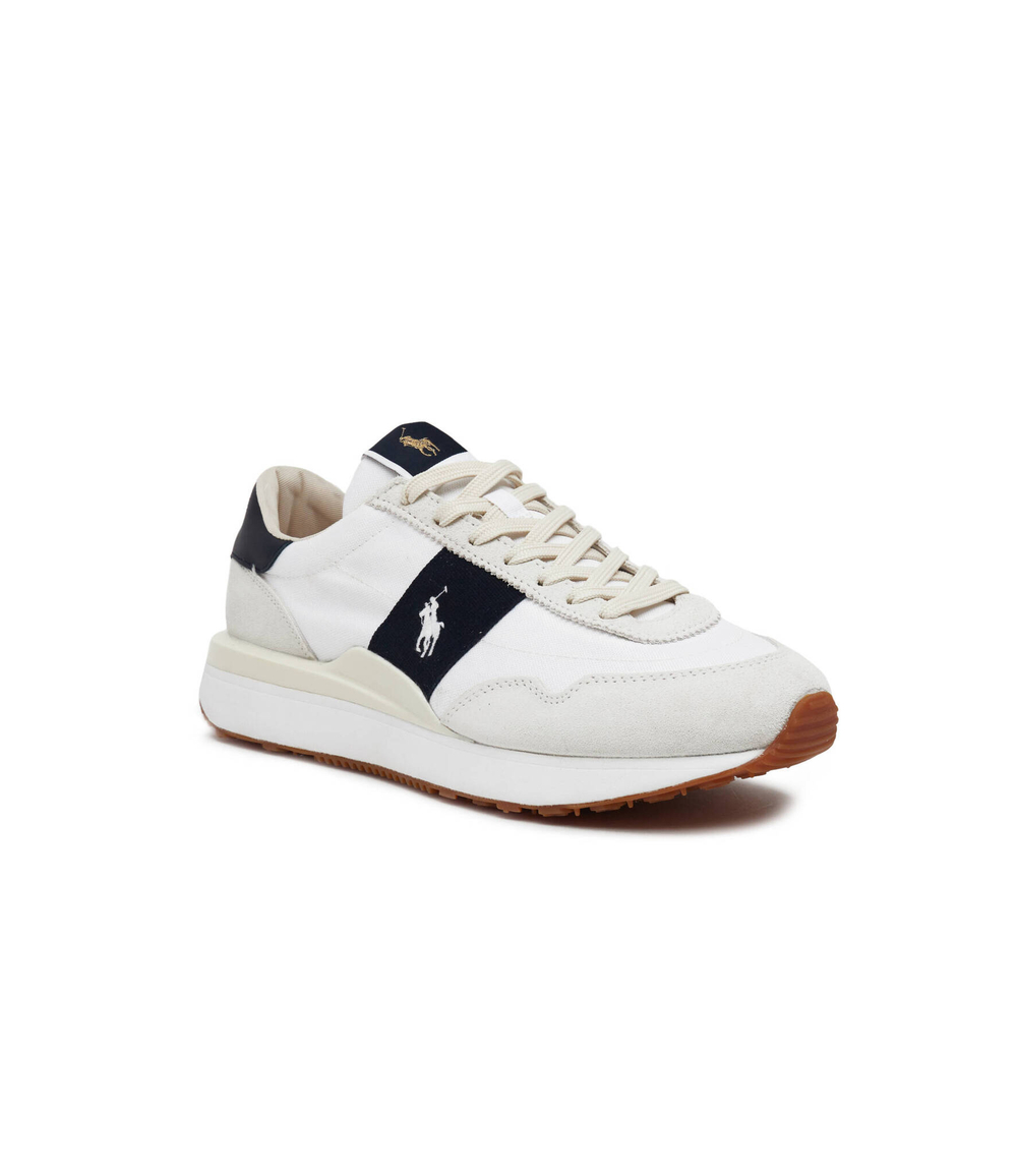 кожаные кроссовки POLO RALPH LAUREN - белый(809878008)