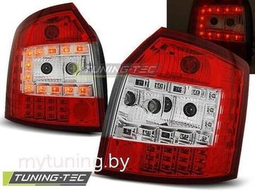 Задние фонари red white led для Audi A4 B6 avant