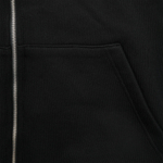 LOTUS ZIP-UP HOODIE OVERSIZED