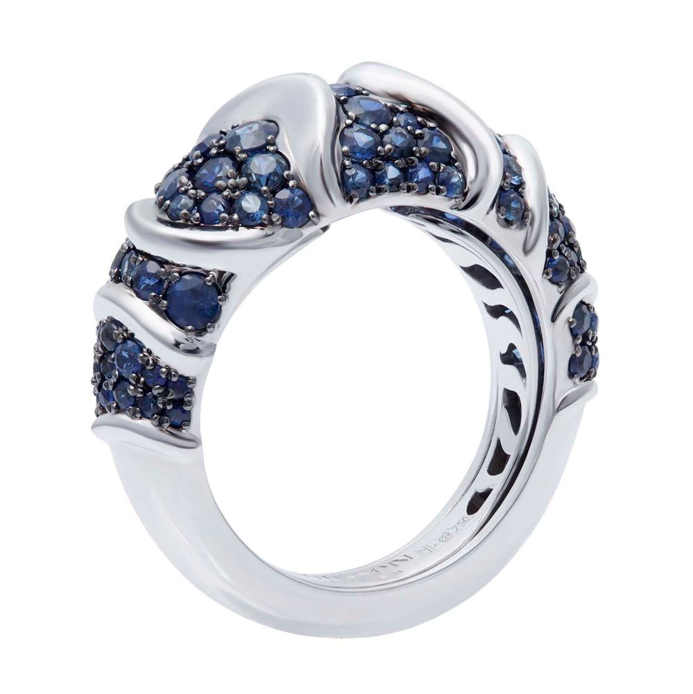 Кольцо с Сапфирами, R0186-0/14 Кольцо с Сапфирами, R0186-0/14