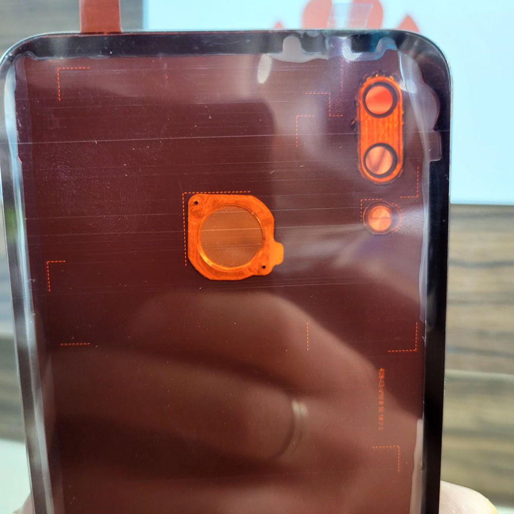 Крышка для Huawei Nova 3 (заднее стекло) "хорошее качество" цвет: чёрный