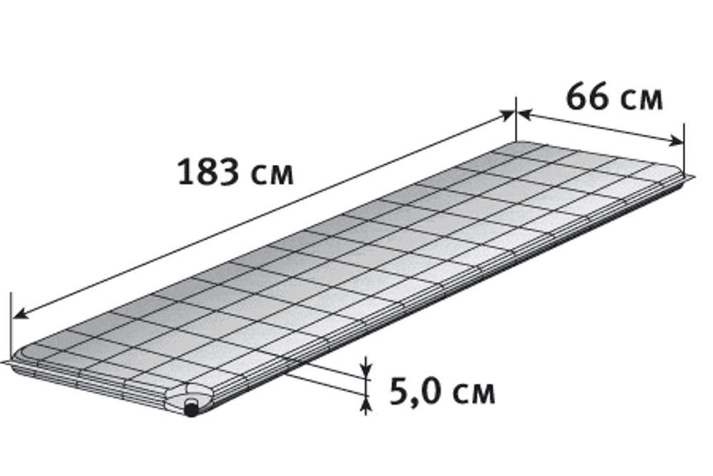 Коврик Alexika Best 183x66x5