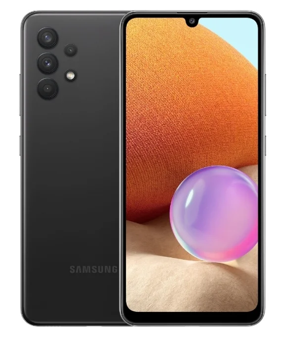 Смартфон Samsung Galaxy A32 4/128GB Awesome Black (SM-A325F/DS) Черный Ростест Оф. Гарантия