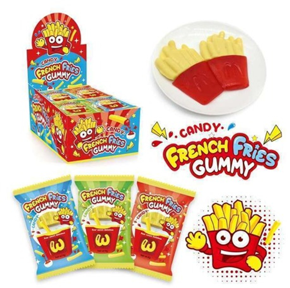 Мармелад "French Fries gummi" 30шт*8гр