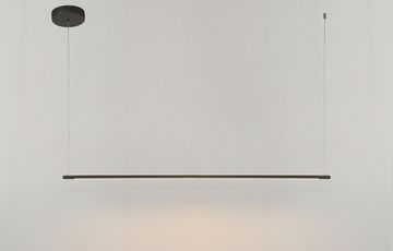 Подвесной светодиодный светильник CLT 035C L1200 BL черный Crystal Lux