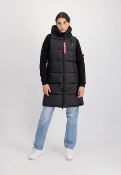 Жилет утепленный женский ALPHA INDUSTRIES Long Puffer Vest