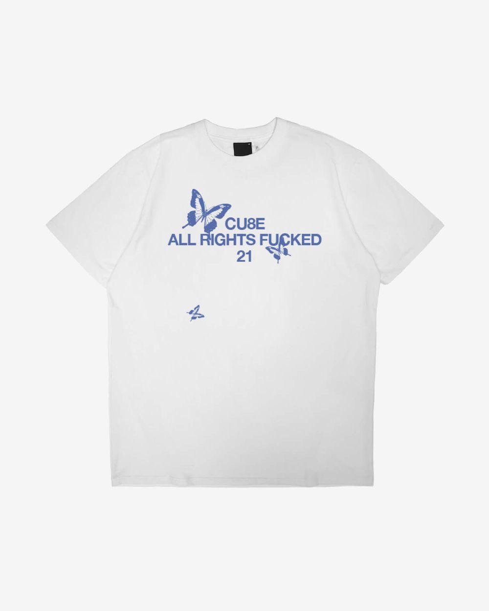 Футболка All rights Blue Белая