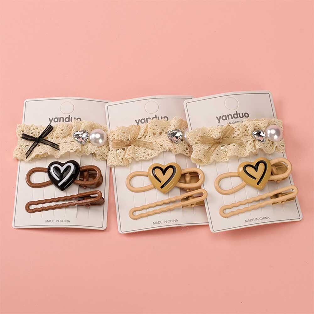 Набор заколок из 3х шт