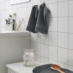 Полотенце IKEA FREDRIKSJON (ФРЕДРИКШЁН), Темно-серый, 30х30 см
