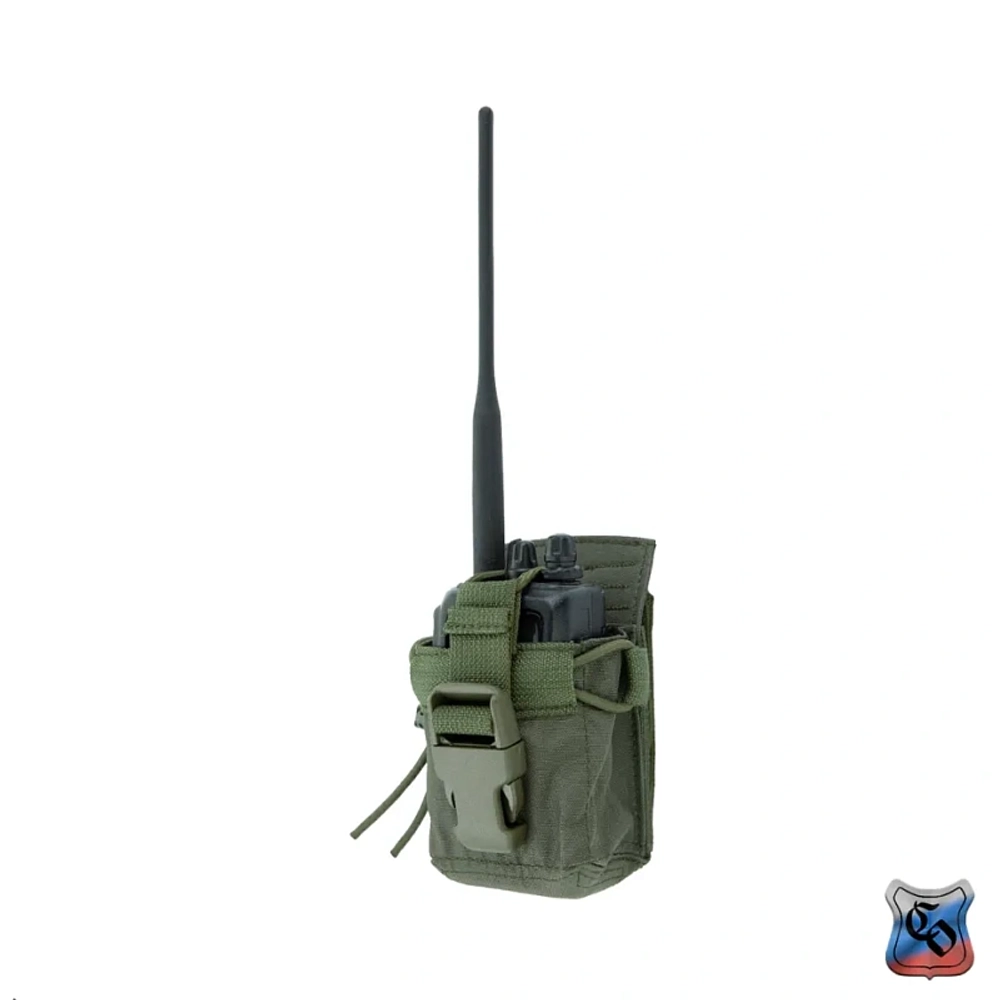 ПРС 2 MOLLE. Сумка под радиостанцию с утяжками и фастексом ССО