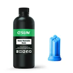 Фотография — Фотополимер ESUN Water Washable синий (0,5 кг)