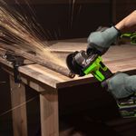 Угловая шлифовальная машина акк. Greenworks AG5900, 24V, б/щет, 125 мм, 8500 об/мин, 3D-Antikickback, без АКБ и ЗУ (3201007)
