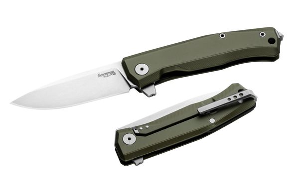Цена наСкладной нож Lionsteel MYTO, сталь М390, рукоять алюминий, зеленый