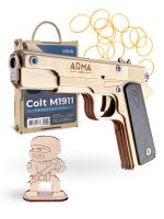 Резинкострел пистолет Кольт 1911 (colt 1911)
