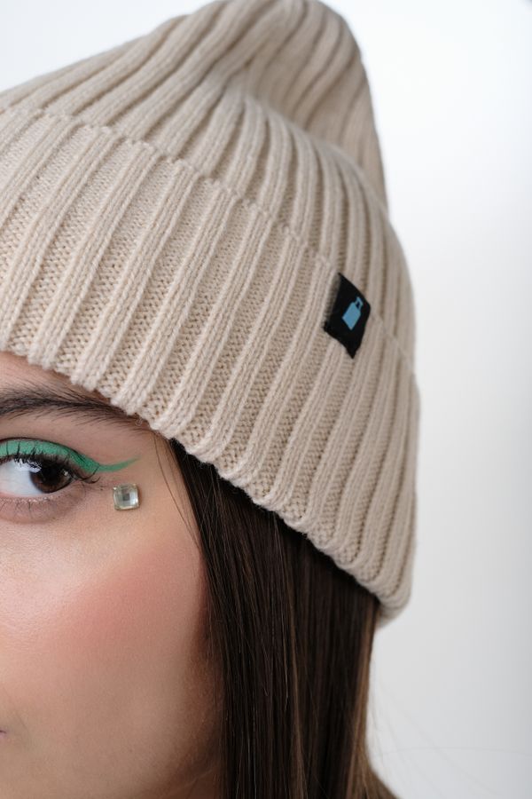 Шапка Ordinary Beanie Бежевая - фото 5