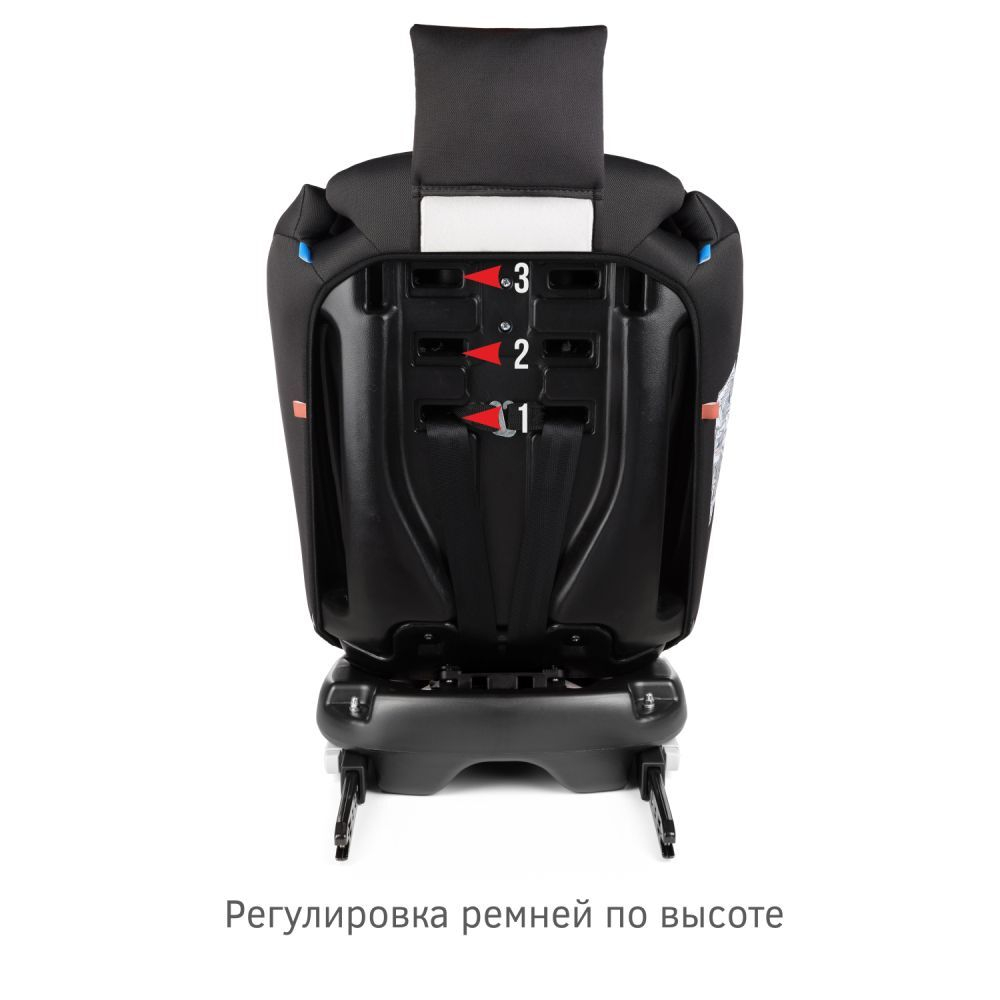 Удерживающее устройство для детей Siger Ультра ISOFIX, гр.0+/ I/II/III, антрацитово-серый