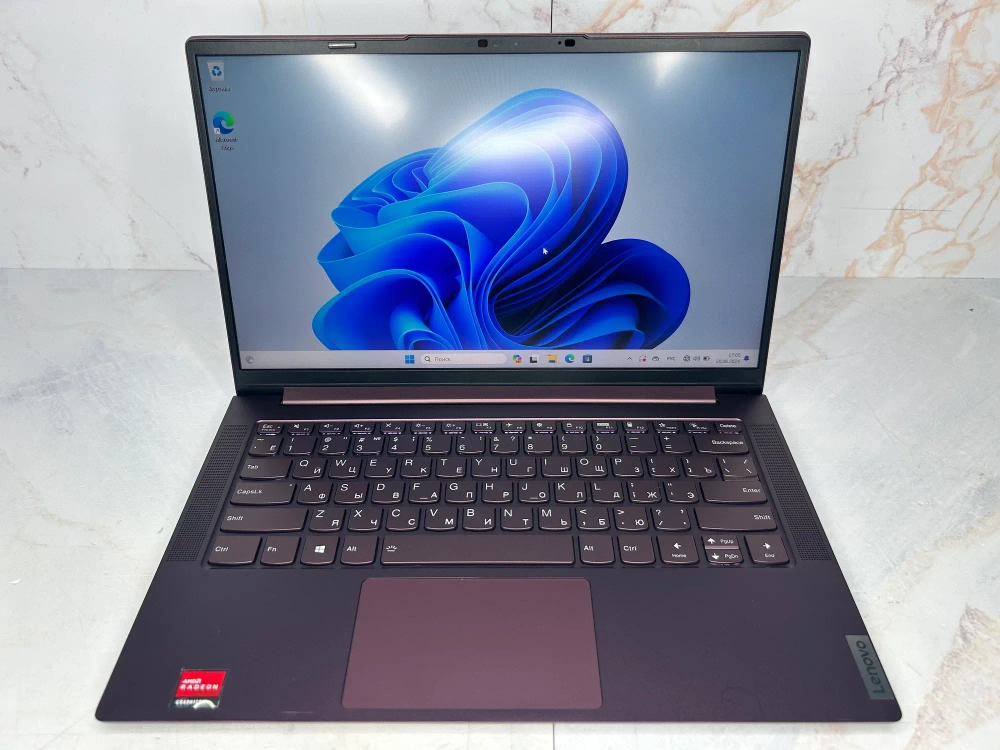 Ноутбук Lenovo Yoga Slim 7 14ARE05. Производитель CPU: AMD, Линейка CPU: Ryzen 5, CPU: Ryzen 5 4600U, RAM: 16Gb, SSD: 512Gb, GPU: AMD Radeon, Диагональ: 14.0", Разрешение: 1920*1080, Тип экрана: IPS, OS: Win 11, BackLight: LED, Цвет: орхидея