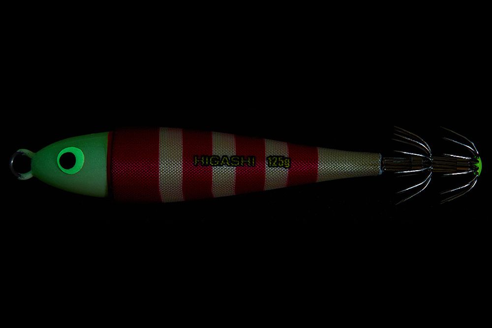 Кальмарница HIGASHI Squid Cloth sinker 125g #01 Blue Pink-Zebra Glow