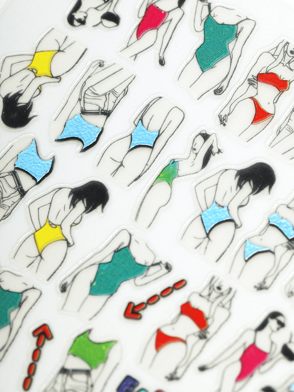 Charmicon 3D Silicone Stickers №208 Easy-breezy