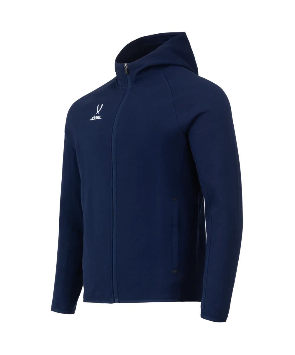 Худи на молнии ESSENTIAL Athlete Hooded FZ Jacket, темно-синий