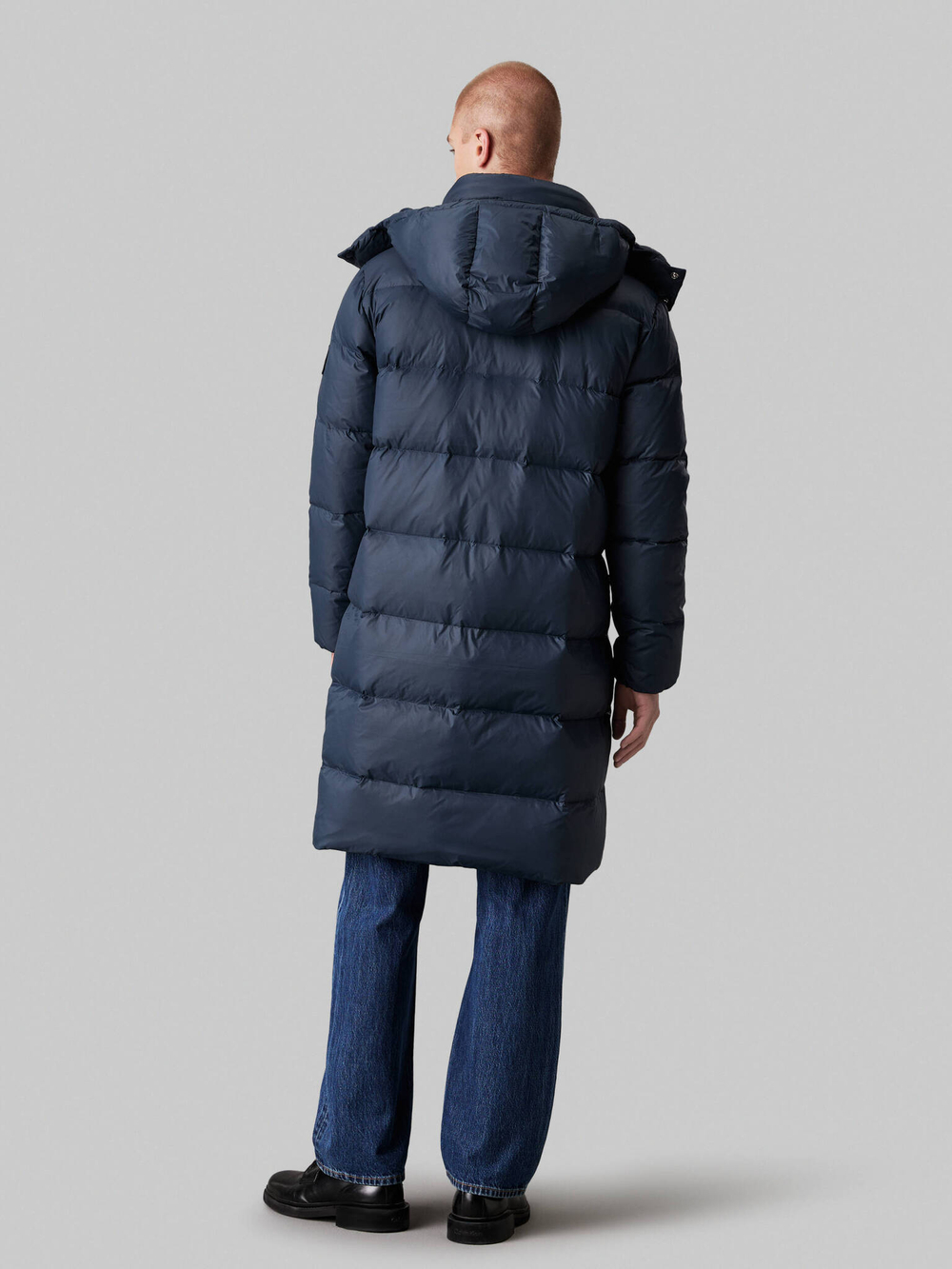Пуховая куртка CALVIN KLEIN JEANS - темно-синий(J30J326102)