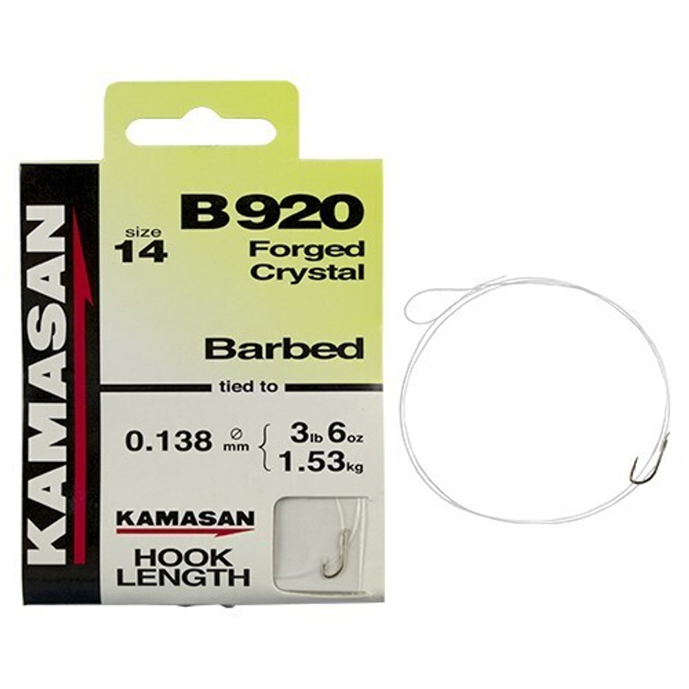 Крючки рыболовные B920-16 Forged Crystal( упк по 10шт)
