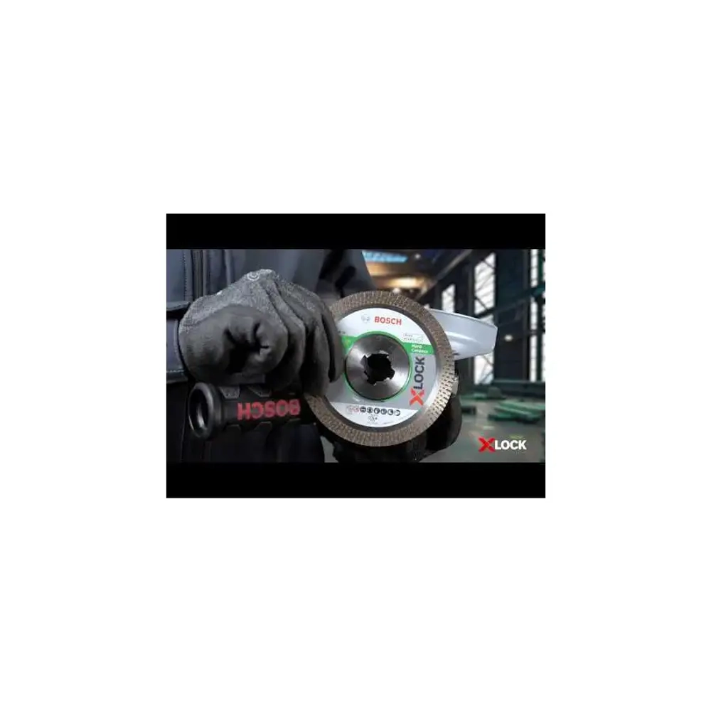 Угловая шлифмашина с X-LOCK GWX 14-125 Professional BOSCH 06017B7000