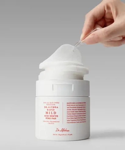 Пэды Dr.Althea Rapid Mild Acid Rescue Pore Pad 65 шт
