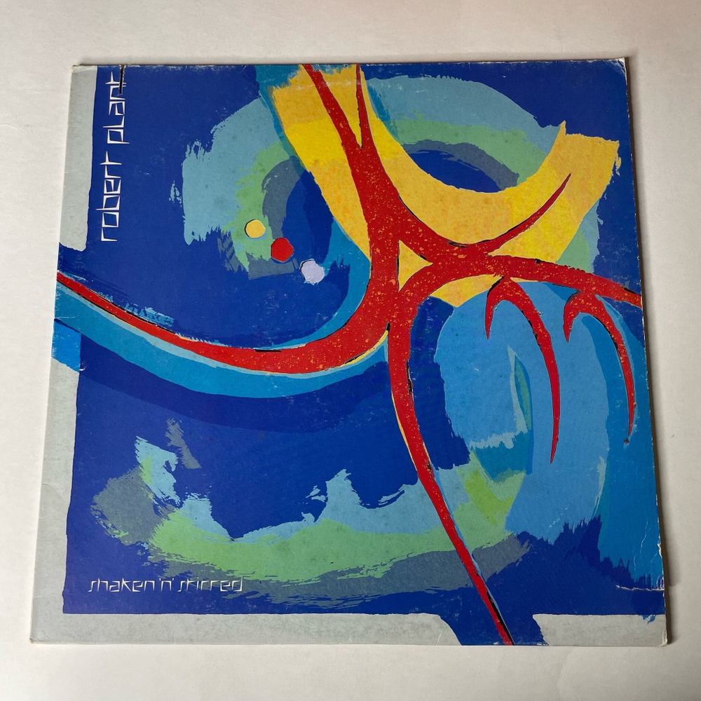 Винтажная виниловая пластинка LP Robert Plant Shaken N Stirred (Италия 1985)