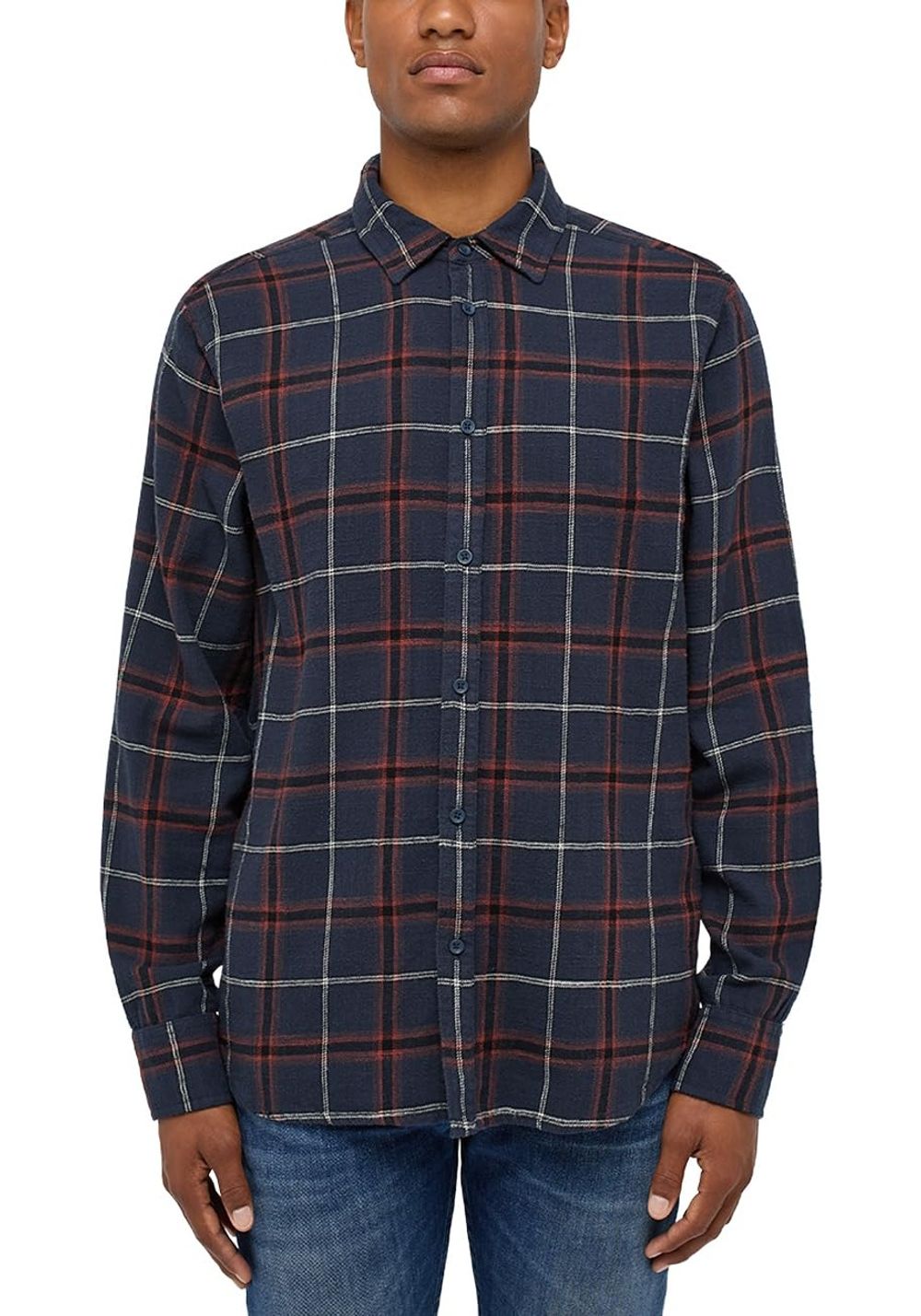 Рубашка Clemens Blue Flannel 1014496-12513