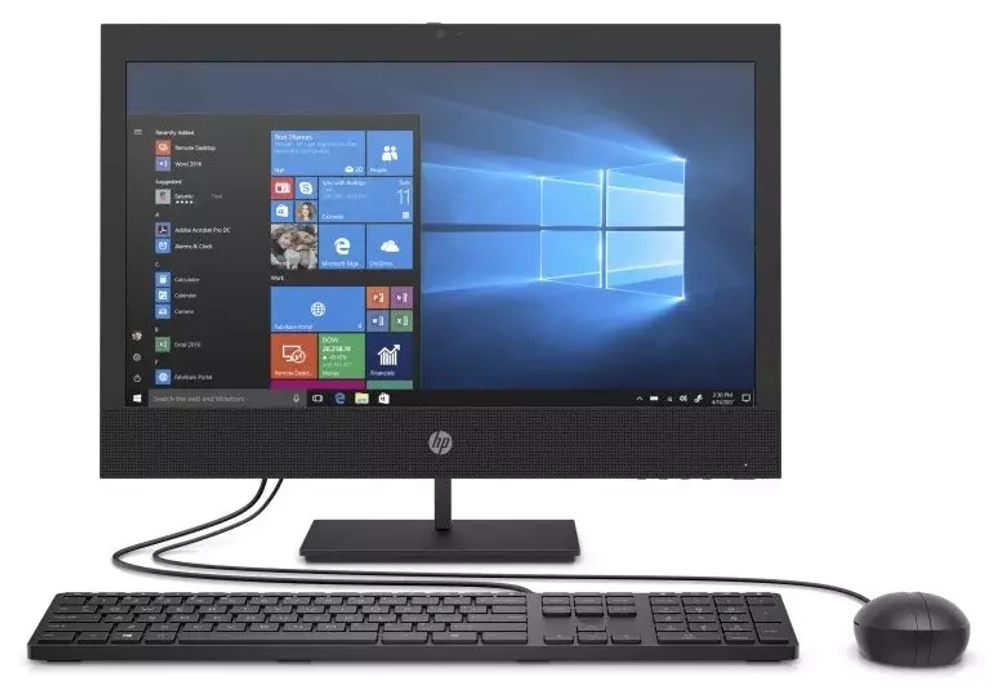 Моноблок HP ProOne 400 G6 19.5" FullHD Core i5 10500T/8Gb/256Gb SSD/Kb+m/Win10 Черный (1C7B7EA)
