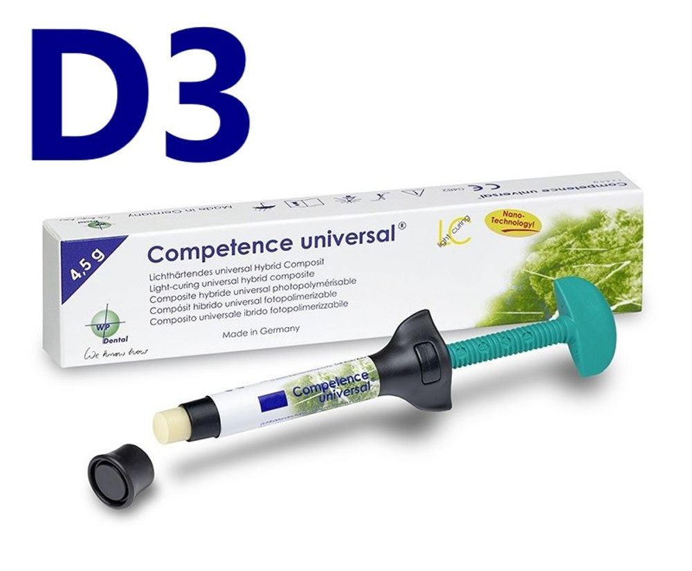 Competence Universal D3 (4,5гр.) Компетенс Универсал D3 шпр., пломбировочный материал