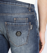джинсы Philipp Plein - темно-синий(MDT3302 PDE004N)