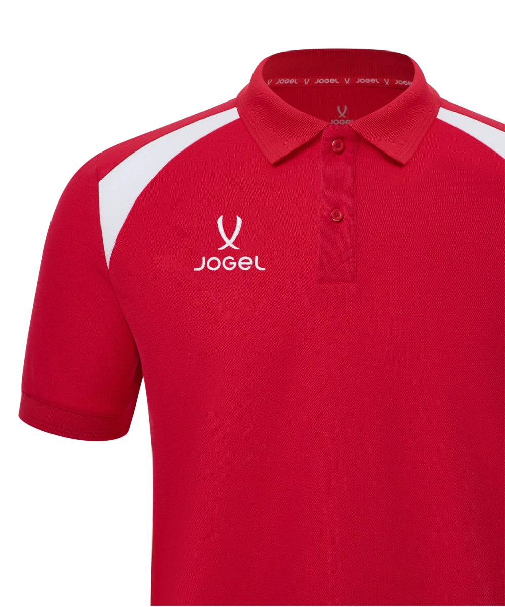 Поло Jogel DIVISION PerFormDRY CVC Polo, красный R2