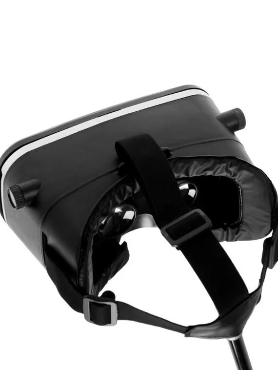 3D Очки виртуальной реальности LuazON, смартфоны до 6.5" (75х160мм), чёрные