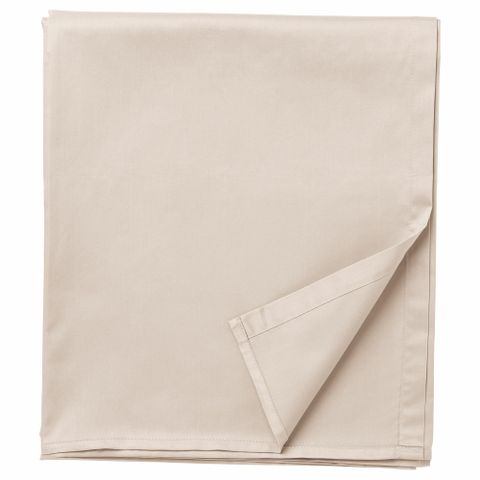 Простыня IKEA NATTJASMIN (НАТТЭСМИН), Светло-бежевый, 150x260 см