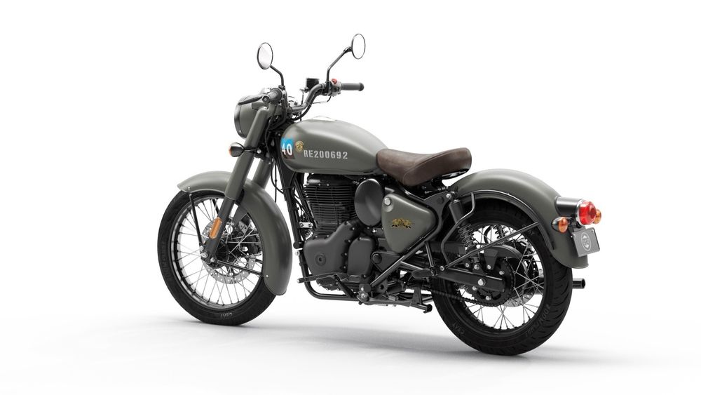 Royal Enfield Classic 350 Signals Marsh Grey