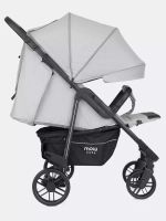 Коляска детская MOWBaby "RIDE" RA082 Silver