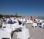 Кресло пластиковое плетеное Siesta Contract Aruba, белый