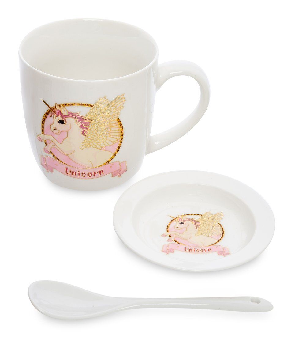 MUG-226/4 Н-р из 2-х кружек в подарочной коробке «Единорожек»