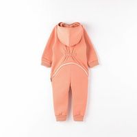 Комбинезон с клапаном и капюшоном "Коралл" утепленный