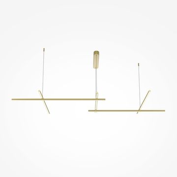 Подвесной светодиодный светильник 80W 3000К MOD278PL-L86G3K1 золото Radiance Maytoni