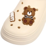 Шлепанцы женские «TEDDY», цвет кремовый, р-р 39-40