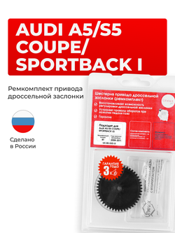 Шестерня привода дроссельной заслонки (ремкомплект) Audi A5/S5 Coupe/Sportback (I) [Кузов: 8T] 2008 - 2011 (DZ-2)